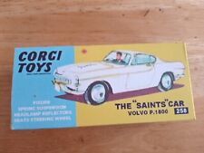 Corgi - 258 - VOLVO P1800 - The Saints Car - Replica / Repro Box
