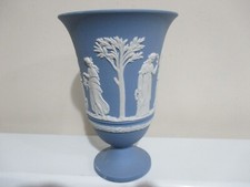 Wedgewood Blue and White Vase