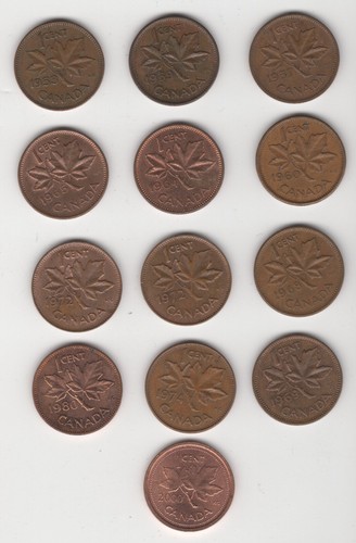 Canada elizabeth one cent - ii,