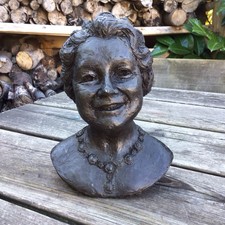 Vintage Bronzed Resin Statue