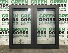 BLACK ALUMINIUM CASEMENT