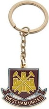 West Ham Crest Keyring Metal FC Officially Licensed Gift