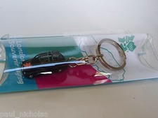 Corgi GS62202 Diecast Metal London 2012 Olympics London Black Cab Taxi Keyring  