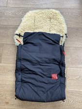 Kaisers Natural Sheepskin Pram Footmuff - excellent - barley used Baby Stroller