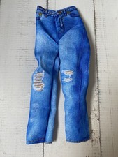 Ken Paul Boy Doll Blue Denim Jeans Trousers Clothes Clothing (A1S)