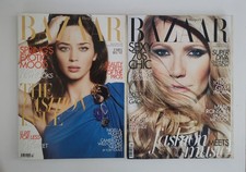 Pre-owned Harpers Bazaar Magazine X2 2009/2011 Excellent Condition