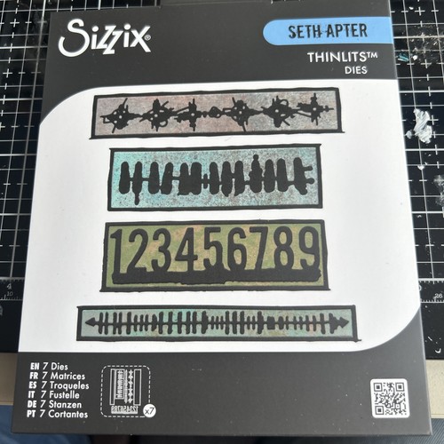Sizzix seth apter - sizzix, thinlits-
