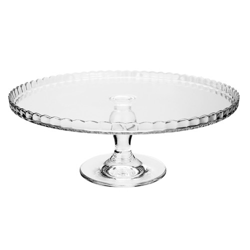 Large 32cm glass cupcake - glass,