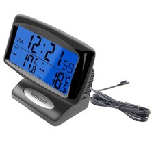 Car Digital With Clock In/Out Thermometer Calendar Function Luminous New