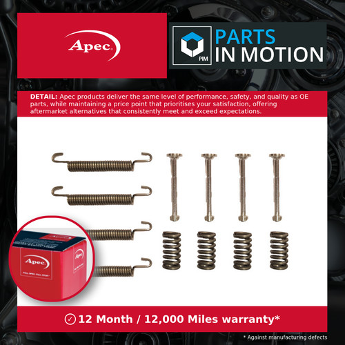 Hand brake shoe - brake, fitting