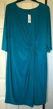  LADIES BON MARCHE BLUE DRESS