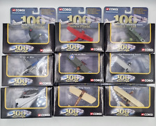 CORGI Showcase Collection 100 Years of Flight Various Aircraft Models & Stands