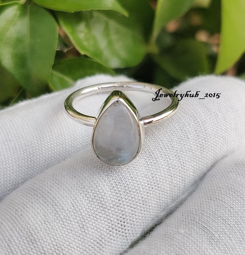 Moonstone ring 925 sterling - 925,