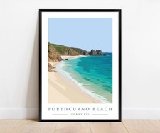 Porthcurno Beach Cornwall