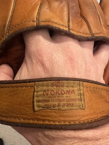 Vintage 1940s nokona leather - nokona,