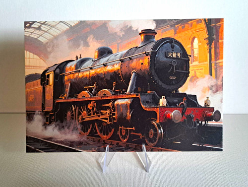 Steam locomotive at - ❗️steam,