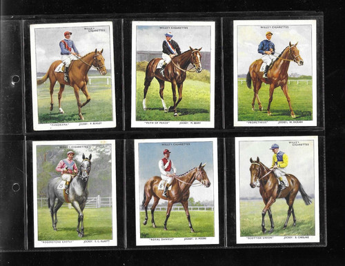 Wills set racehorses - wills,