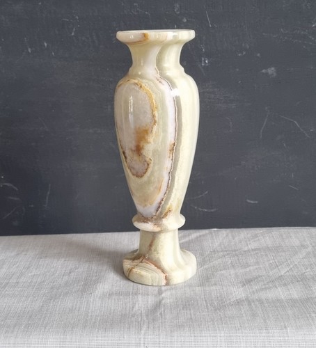 Vintage onyx vase home decor - vintage,