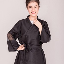  Hairdressing Cape Cloak Mesh Customer Haircut Gown Kimono Style Barber