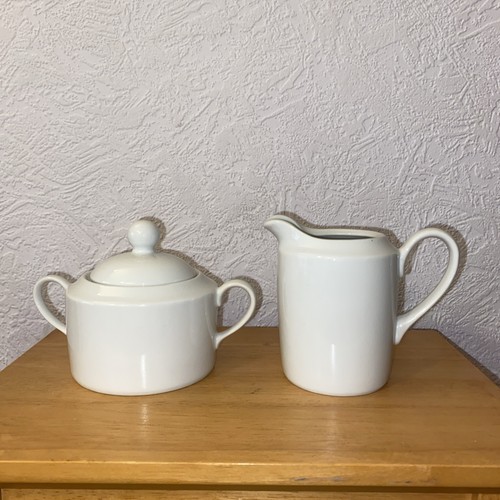 White ceramic sugar - white, sugar/jam/sauce