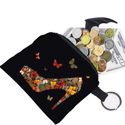 Canvas zip coin - zip,