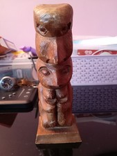Vintage Tiki Totem Made From