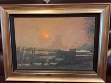Rolf Harris, Battersea Power Station In Fog, Signed Artist Proof, 11/20
