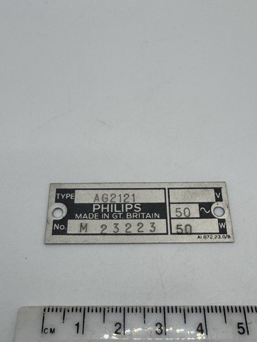 Vintage philips ag2121 disc - ag2121,