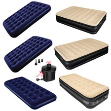 Single/Double/Queen - Inflatable AirBed Mattress & Electric Pump 