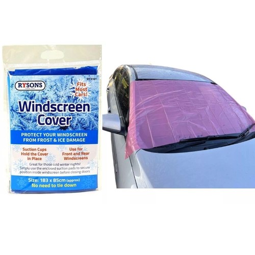 Car windscreen cover - car, ice