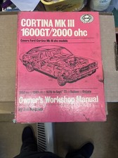 Haynes Ford Cortina Mk3 1600 &