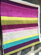 VW T2 Bay Window Camper Van Curtain Set Hippy Funky Stripey Pattern & Lining