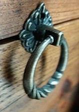 Pair of Zinc Alloy Drop Ring