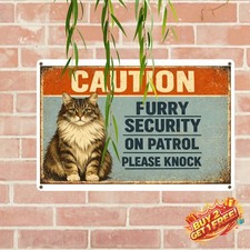 Beware Maine Coon Cat On Duty