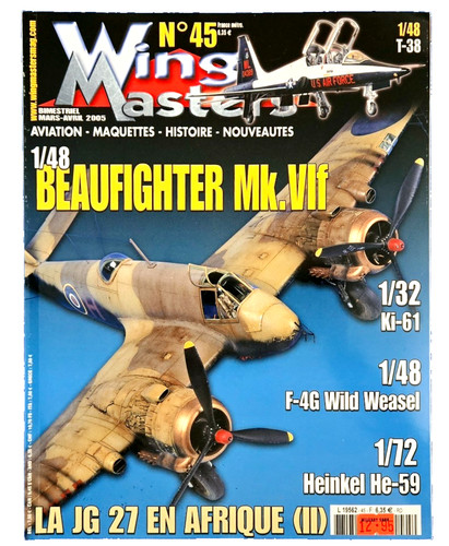 Wing masters march - wing, march/april