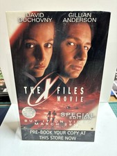 The X-Files - 1998 Movie - In-store cardboard promotional sign/standee 33x27cm