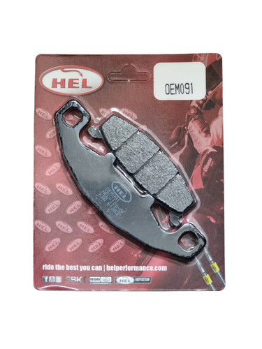 Hel front brake pads for - hel,