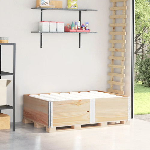Walplus 2pc wooden - wooden, pallet