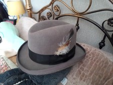 Homburg Hat Size M by DM 100%