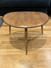 Ercol Pebble Side Table - Medium - Original Vintage Mid-Century  