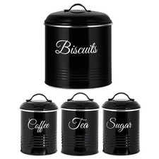 Retro Canister Set With