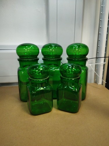Set vintage emerald green - of,