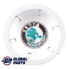 Skoda Octavia II Centre Wheel Trim Cover Silver 1Z0601149