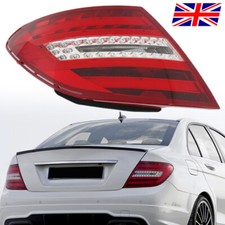 LEFT PASSENGER SIDE FOR 2011-2014 MERCEDES C CLASS W204 REAR TAIL LIGHT LED UK