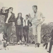 1984 TDK Audio Cassette Tape boombox radio photo art decor vintage print ad