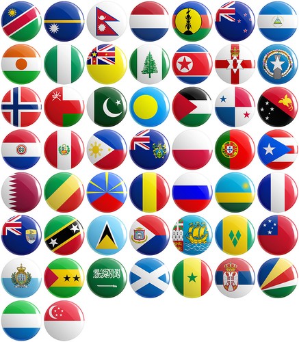Any country flag - any,