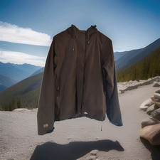 Trespass Jacket TP75 Men's XL Waterproof Black Tres-Tex Miyake Jacket