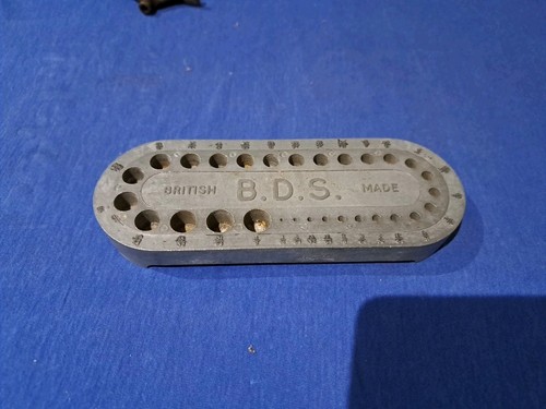 Metal drill stand for - b.d.s.,