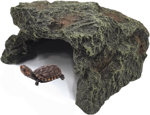 Reptile hideout cave resin - reptile,