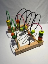 IKEA Mula Bead roller coaster Toy 803.876.15 Toddler Developmental